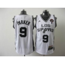 nba san antonio spurs #9 tony parker white[latin night]