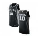 Youth Nike San Antonio Spurs #10 DeMar DeRozan Swingman Black NBA Jersey - Icon Edition