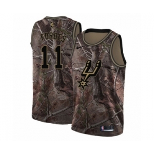 Youth Nike San Antonio Spurs #11 Bryn Forbes Swingman Camo Realtree Collection NBA Jersey
