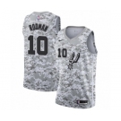 Youth San Antonio Spurs #10 Dennis Rodman White Swingman Jersey - Earned Edition