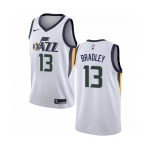 Men's Nike Utah Jazz #13 Tony Bradley Swingman NBA Jersey - Association Edition