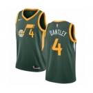 Men's Nike Utah Jazz #4 Adrian Dantley Green Swingman Jersey - Earned Edition