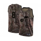 Men's Nike Utah Jazz #8 Jonas Jerebko Swingman Camo Realtree Collection NBA Jersey