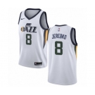 Men's Nike Utah Jazz #8 Jonas Jerebko Swingman NBA Jersey - Association Edition