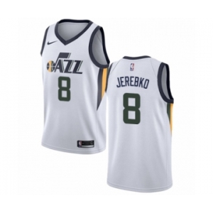 Men's Nike Utah Jazz #8 Jonas Jerebko Swingman NBA Jersey - Association Edition