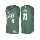 Men's Utah Jazz #11 Dante Exum Green 2016 Christmas Day NBA Swingman Jersey