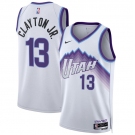 Men's Utah Jazz #13 Walter Clayton Jr. White 2025 Association Edition Stitched Basketball Jersey