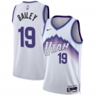 Men's Utah Jazz #19 Ace Bailey White 2025 Association Edition Stitched Basketball Jersey