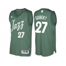 Men's Utah Jazz #27 Rudy Gobert Green 2016 Christmas Day NBA Swingman Jersey