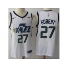 Nike Utah Jazz #27 Rudy Gobert White NBA Swingman Association Edition Jersey