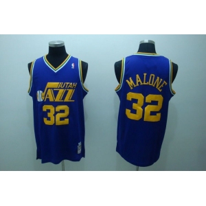 nba utah jazz #32 malone blue