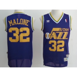 nba utah jazz #32 malone blue(fans edition)