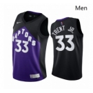 Men Toronto Raptors #33 Gary Trent Jr Purple NBA Swingman 2020 21 Earned Edition Jersey