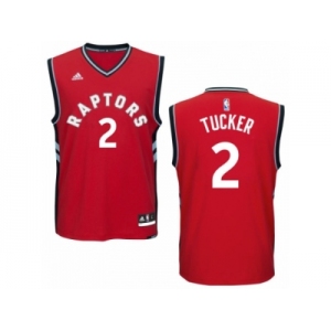 Men's Adidas Toronto Raptors #2 PJ Tucker Swingman Red Road NBA Jersey