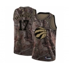 Men's Nike Toronto Raptors #17 Jonas Valanciunas Swingman Camo Realtree Collection NBA Jersey