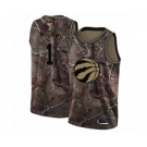 Men's Toronto Raptors #1 Patrick McCaw Swingman Camo Realtree Collection 2019 Basketball Finals Bound Jersey