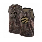 Men's Toronto Raptors #17 Jeremy Lin Swingman Camo Realtree Collection 2019 Basketball Finals Bound Jersey