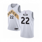 Men's Toronto Raptors #22 Patrick McCaw Authentic White Basketball Jersey - City Edition