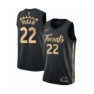 Men's Toronto Raptors #22 Patrick McCaw Swingman Black Basketball Jersey 2019-20 City Edition