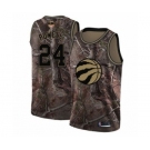 Men's Toronto Raptors #24 Norman Powell Swingman Camo Realtree Collection 2019 Basketball Finals Bound Jersey