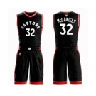 Men's Toronto Raptors #32 KJ McDaniels Authentic Black 2019 Basketball Finals Bound Suit Jersey Statement Edition