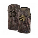 Men's Toronto Raptors #33 Marc Gasol Swingman Camo Realtree Collection 2019 Basketball Finals Bound Jersey