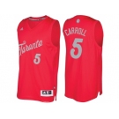 Men's Toronto Raptors #5 DeMarre Carroll Red 2016 Christmas Day NBA Swingman Jersey