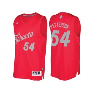 Men's Toronto Raptors #54 Patrick Patterson Red 2016 Christmas Day NBA Swingman Jersey