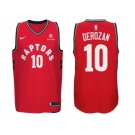 Nike NBA Toronto Raptors #10 DeMar DeRozan Jersey 2017-18 New Season Red Jersey