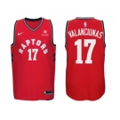 Nike NBA Toronto Raptors #17 Jonas Valanciunas Jersey 2017-18 New Season Red Jersey