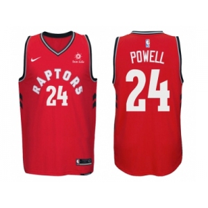 Nike NBA Toronto Raptors #24 Norman Powell Jersey 2017-18 New Season Red Jersey