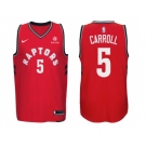 Nike NBA Toronto Raptors #5 DeMarre Carroll Jersey 2017-18 New Season Red Jersey