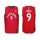 Nike NBA Toronto Raptors #9 Serge Ibaka Jersey 2017-18 New Season Red Jersey