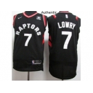 Nike Toronto Raptors #7 Kyle Lowry Black NBA Authentic Statement Edition Jersey