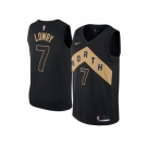 Nike Toronto Raptors #7 Kyle Lowry Black NBA Swingman City Edition Jersey