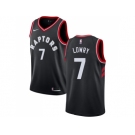 Nike Toronto Raptors #7 Kyle Lowry Black NBA Swingman Statement Edition Jersey