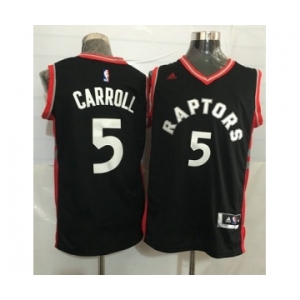 Toronto Raptors #5 DeMarre Carroll Black Stitched NBA Jersey