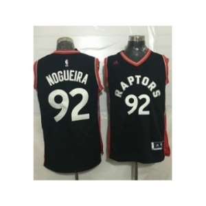 Toronto Raptors #92 Lucas Nogueira Black Stitched NBA Jersey