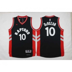 nba jersey toronto raptors #10 derozan black[2016 new]