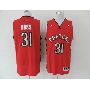 nba toronto raptors #31 ross red[revolution 30 swingman]