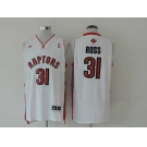 nba toronto raptors #31 ross white[revolution 30 swingman]