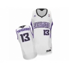 Men's Adidas Sacramento Kings #13 Georgios Papagiannis Swingman White Home NBA Jersey