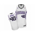 Men's Adidas Sacramento Kings #40 Arron Afflalo Swingman White Home NBA Jersey