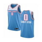 Men's Nike Sacramento Kings #0 Willie Cauley-Stein Swingman Blue NBA Jersey - 2018-19 City Edition