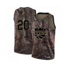 Men's Nike Sacramento Kings #20 Harry Giles Swingman Camo Realtree Collection NBA Jersey