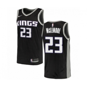 Men's Nike Sacramento Kings #23 Ben McLemore Authentic Black NBA Jersey Statement Edition