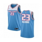 Men's Nike Sacramento Kings #23 Ben McLemore Authentic Blue NBA Jersey - 2018-19 City Edition