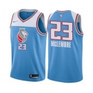 Men's Nike Sacramento Kings #23 Ben McLemore Authentic Blue NBA Jersey - City Edition