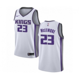 Men's Nike Sacramento Kings #23 Ben McLemore Authentic White NBA Jersey - Association Edition