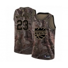 Men's Nike Sacramento Kings #23 Ben McLemore Swingman Camo Realtree Collection NBA Jersey